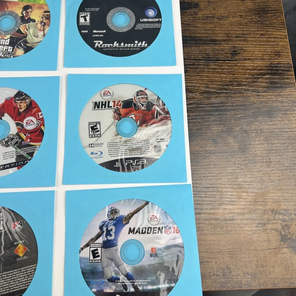 Multi Platform Loose Discs Video Game - Lot Of 50 - AS IS Untested Scratches #6